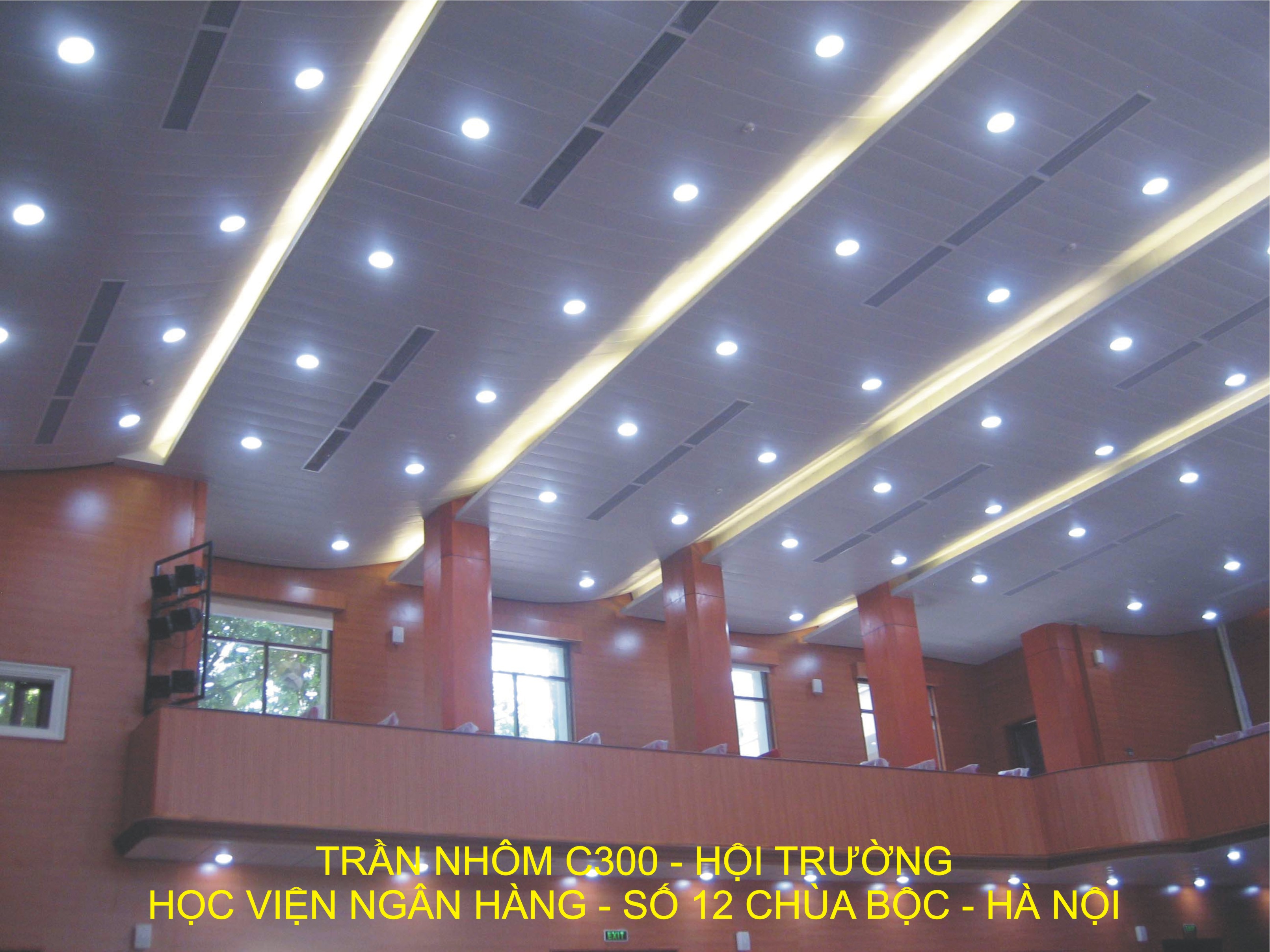 Công trình Học viện Ngân hàng, Hà Nội
